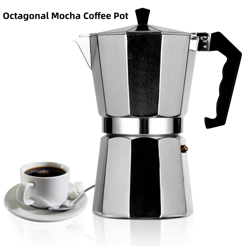 Camp Percolator Coffee - Aluminium Koffieketel Latte Percolator Thuis Italiaanse