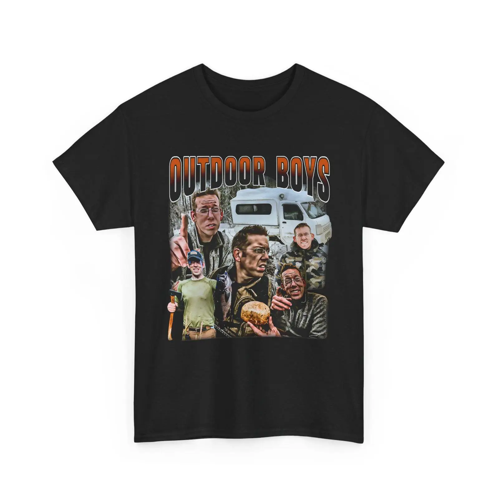 Outdoor Boys Camping Youtube - Vintage Outdoor Boys YouTube T-shirt Avontuur