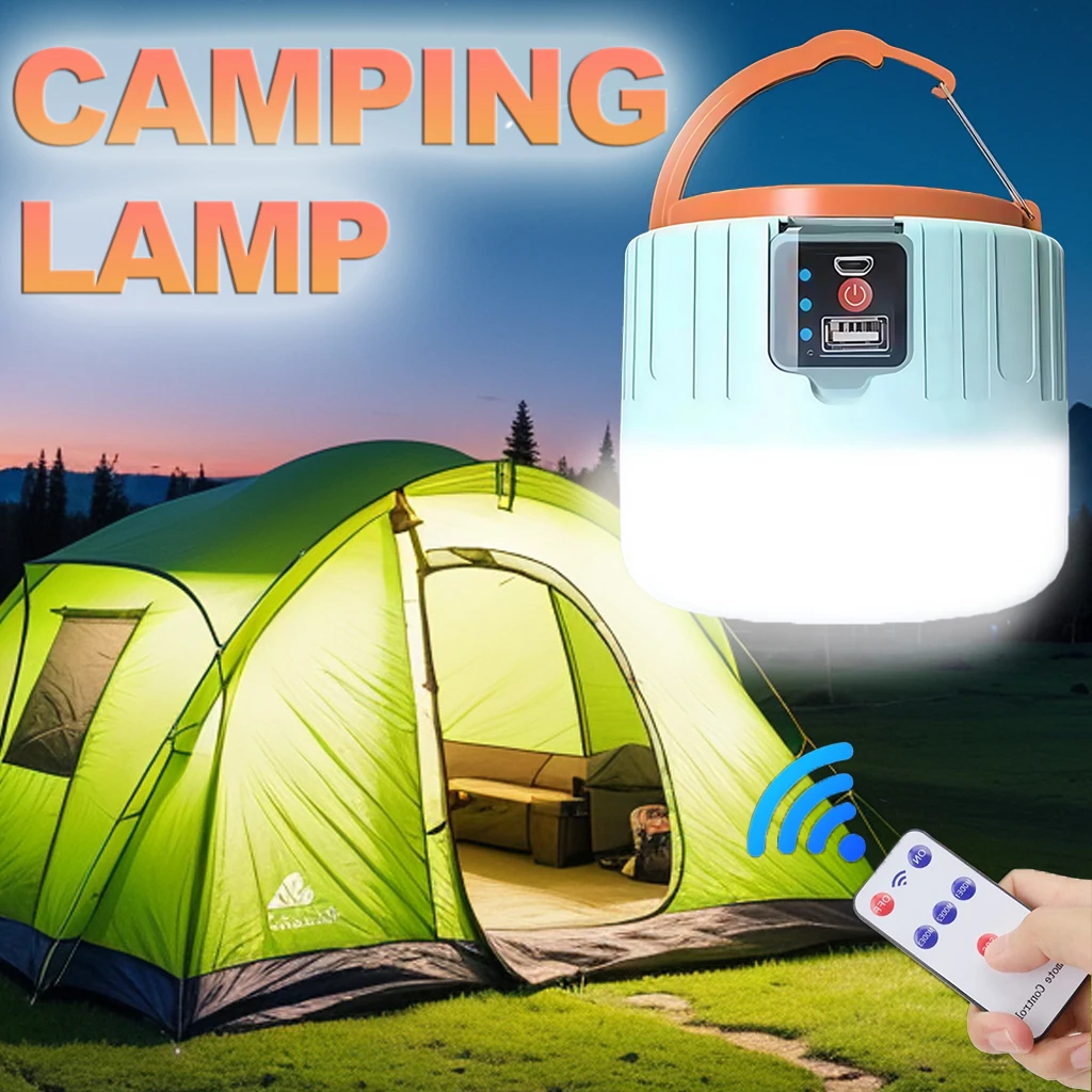 Outdoor Camping Lantern - Campinglantaarn op zonne-energie Oplaadbare LED draagbare