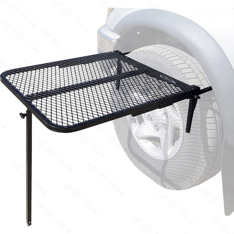 Outdoor Camping Grill - Campinggrill, opvouwbare metalen buitenbarbecuetafel