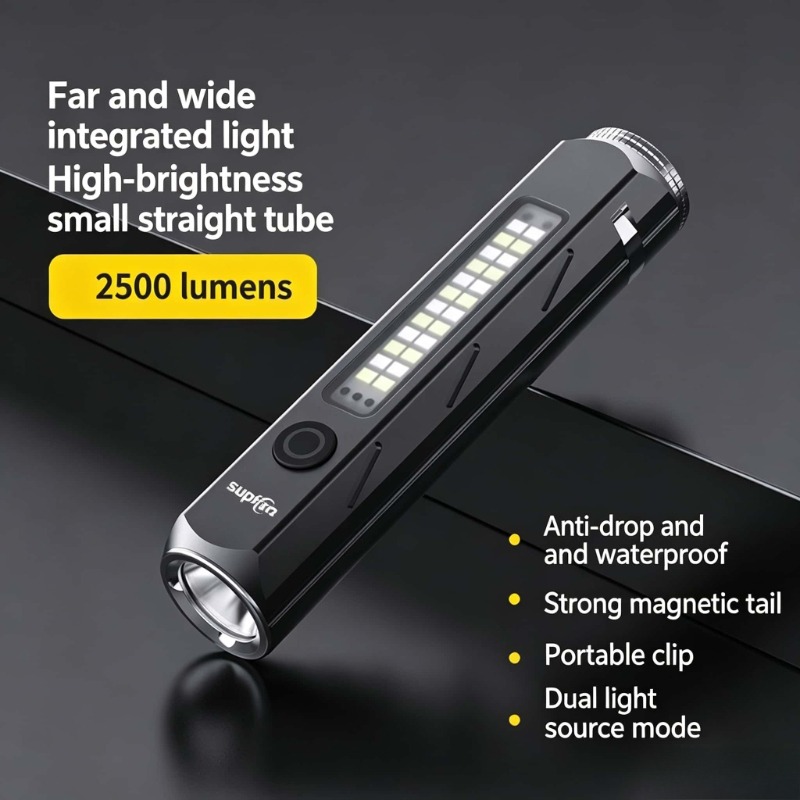 Outdoor Camping Lantern - LED-zaklamp met sterk licht Type-C Opladen