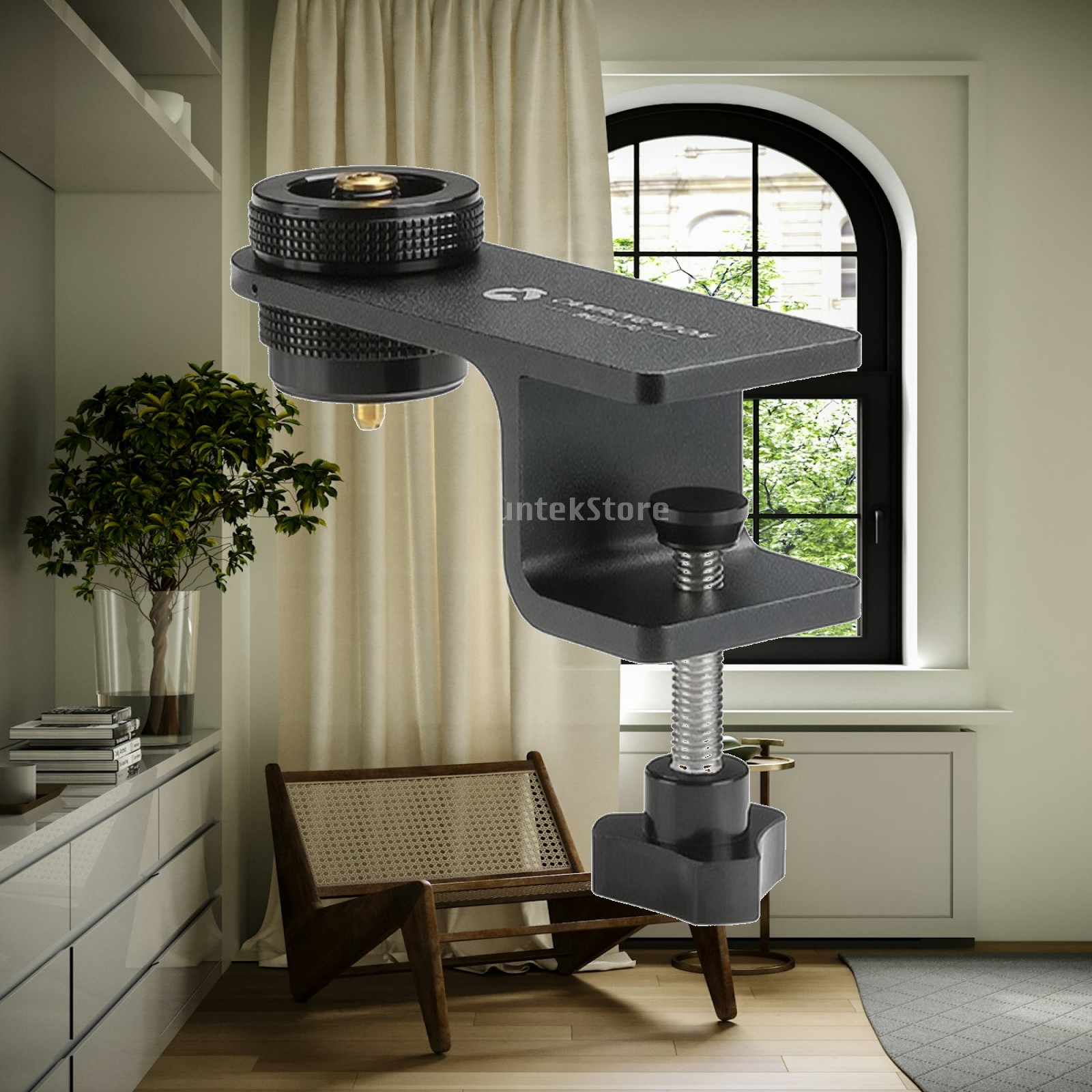 Outdoor Camping Cooking Table - Tafelrandverlengingsklem Verstelbare campingtafelklem Hardware Ruimtebesparend Heavy-Duty