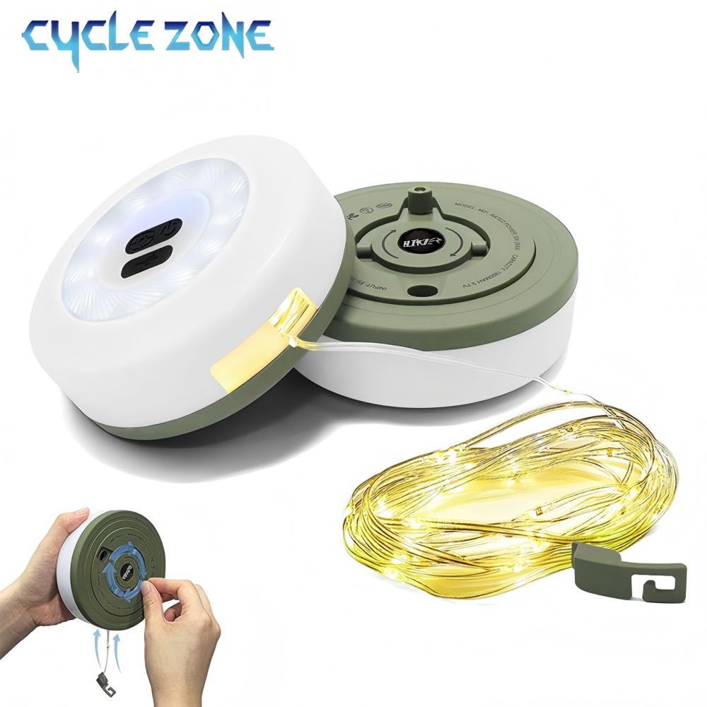 Outdoor Camping Zone - Kerst Bruiloft Decoratie Verlichting 10M Warm