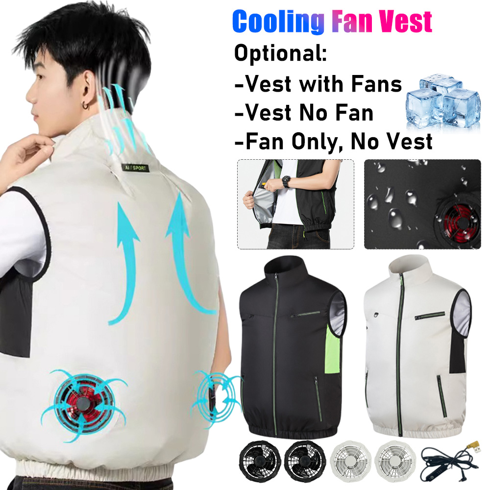 Outdoor Camping Air Conditioner - 2025 Koelventilator Vest Airconditioner Kleding Ijsventilator
