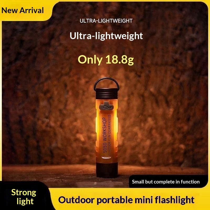 Outdoor Camping Rug With Led Lights - Duurzame 5050 oplaadbare LED-zaklamp met clip