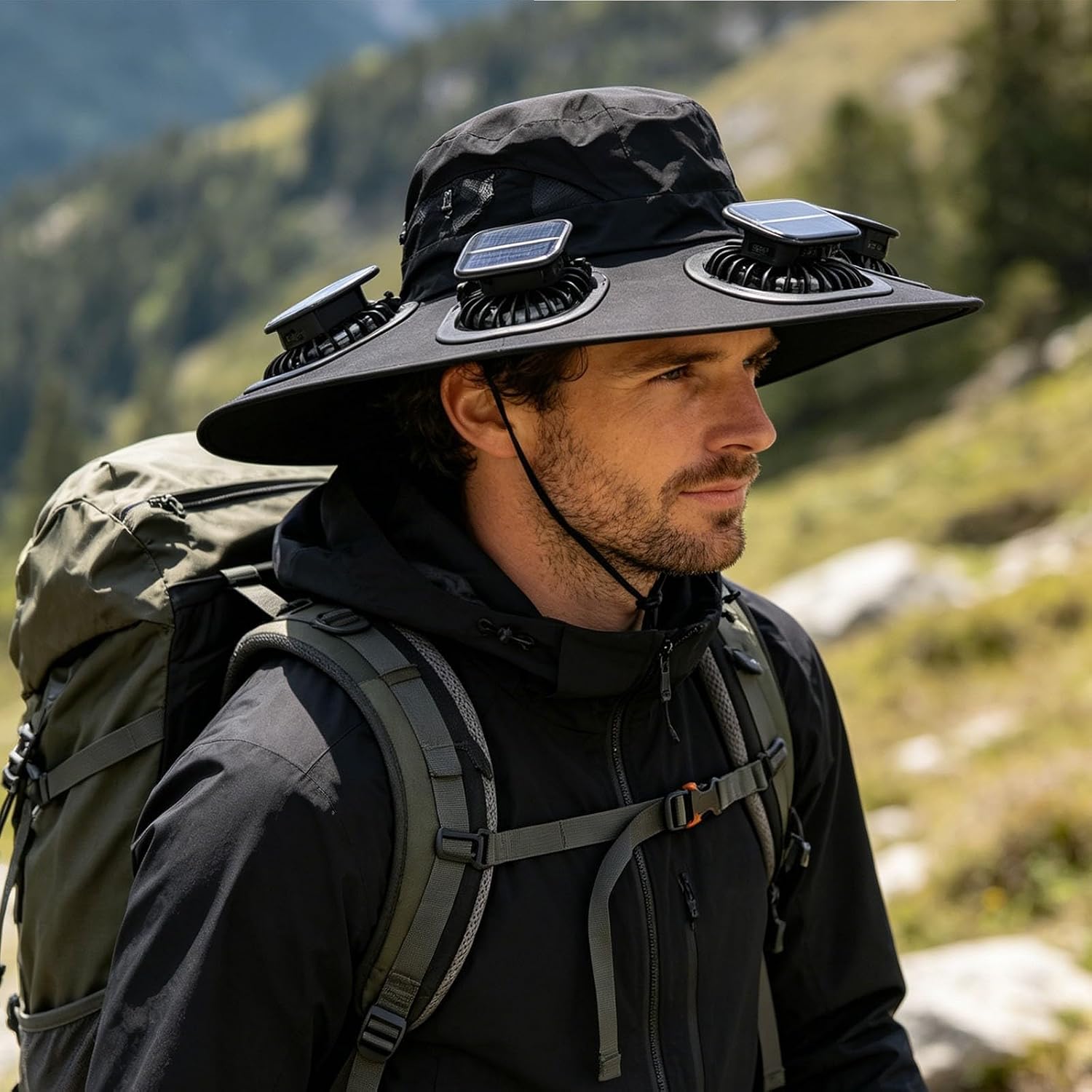 2026 Hot Summer 6 Fans Visor C - Outdoor Camping Hat recensie en prijs