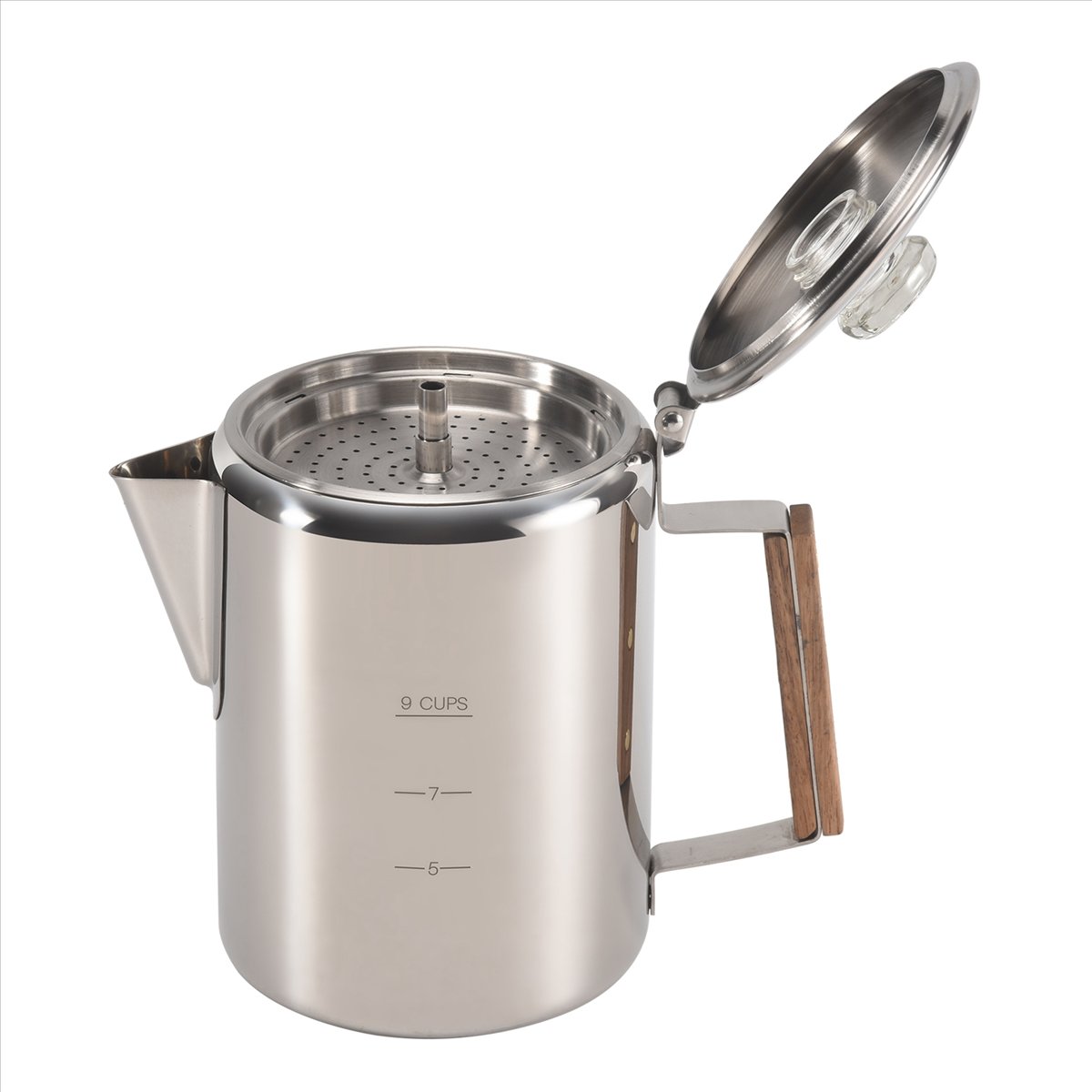 Koffiepercolators voor op het  - Camp Percolator Coffee recensie en prijs