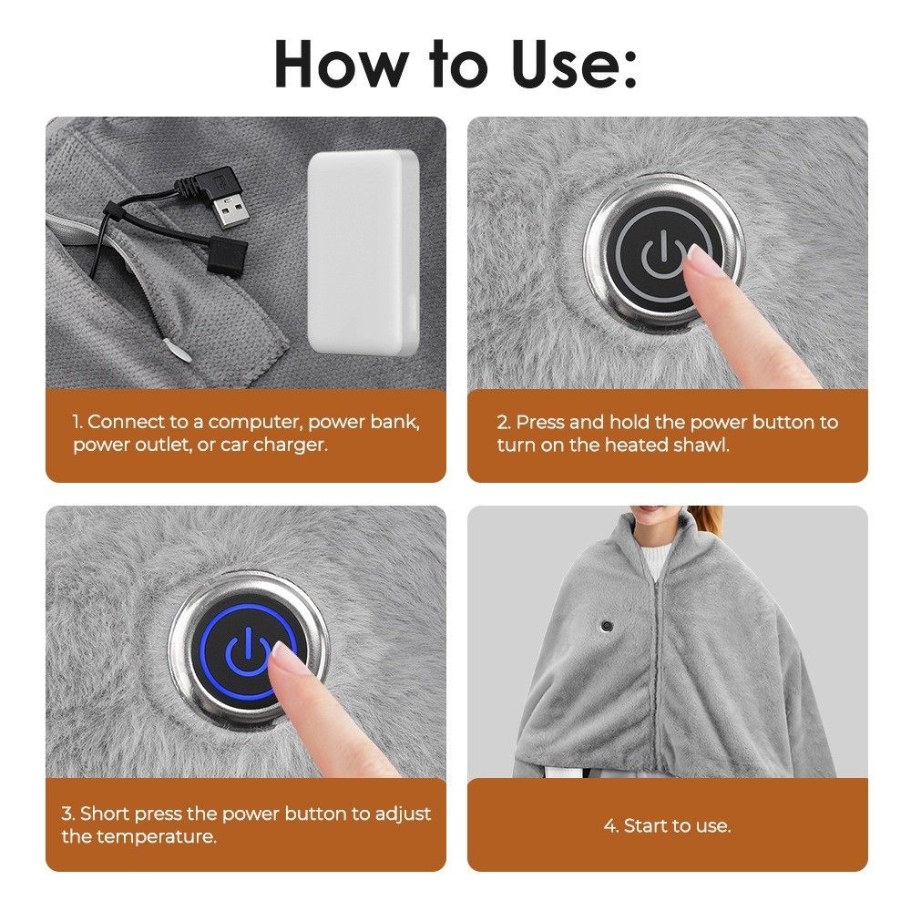 Hoge kwaliteit draagbare USB e - Outdoor Camping Heated Blanket recensie en prijs