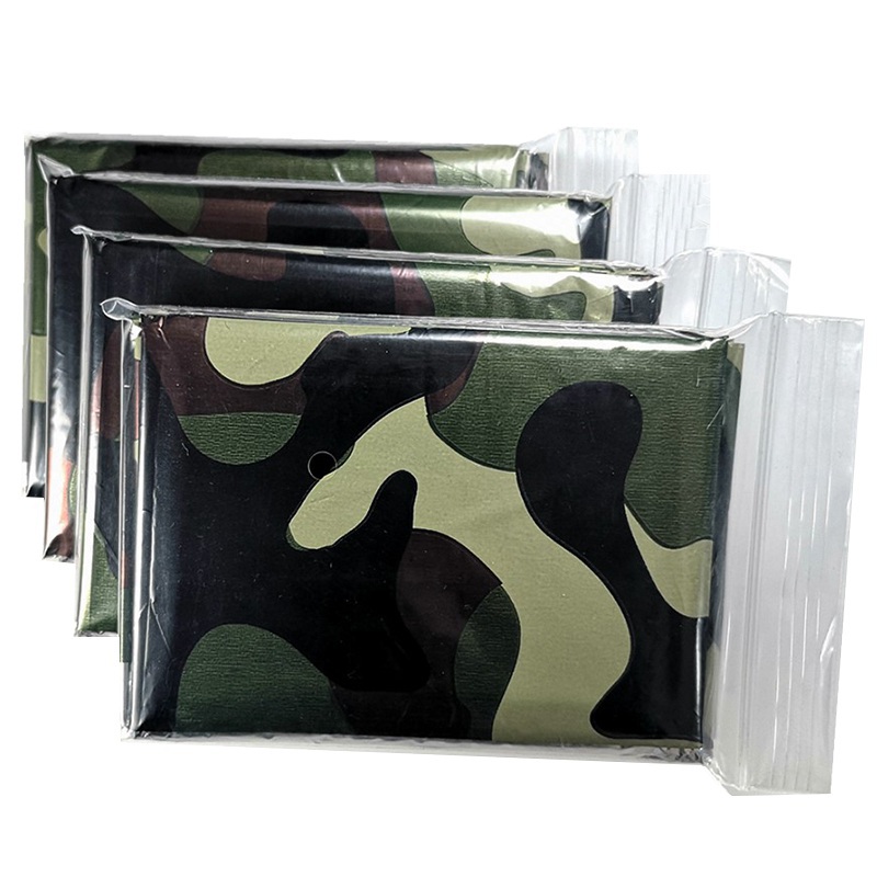 1pcs Emergency Thermische Deke - Camping Rain Poncho recensie en prijs