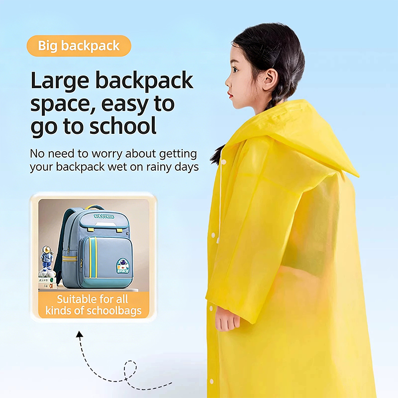 Wegwerp regenjas voor kinderen - Camping Rain Poncho recensie en prijs