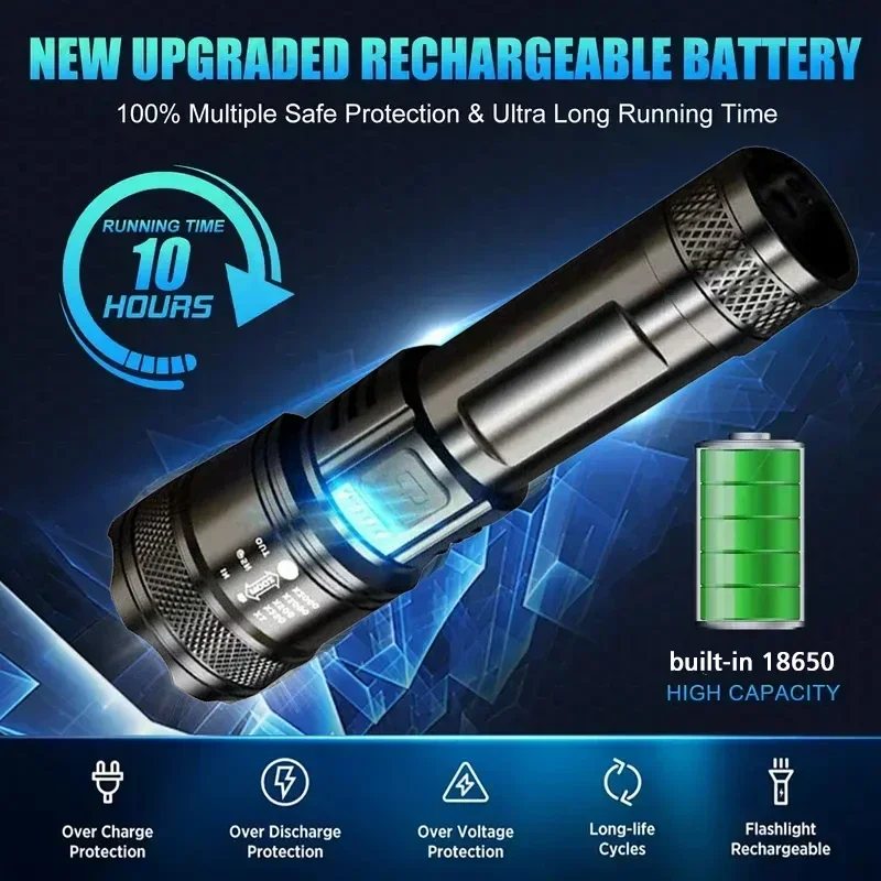 Superheldere LED-zaklamp USB o - Outdoor Camping Lantern recensie en prijs