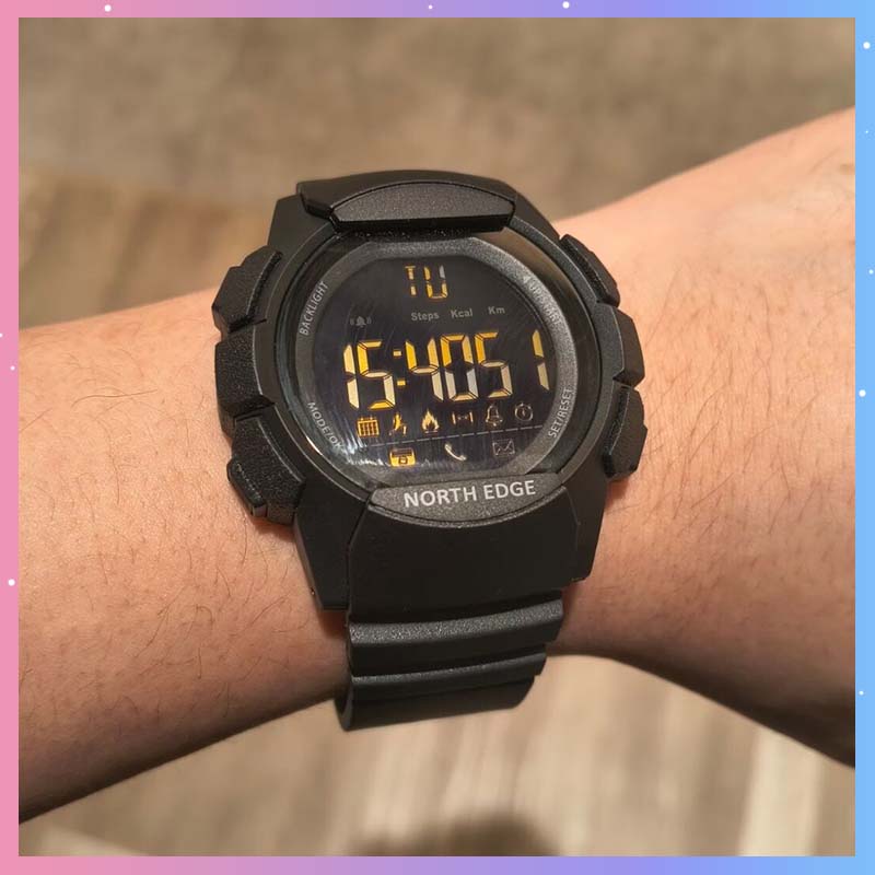 North Edge digitaal horloge AK - Outdoor Camping Zone recensie en prijs