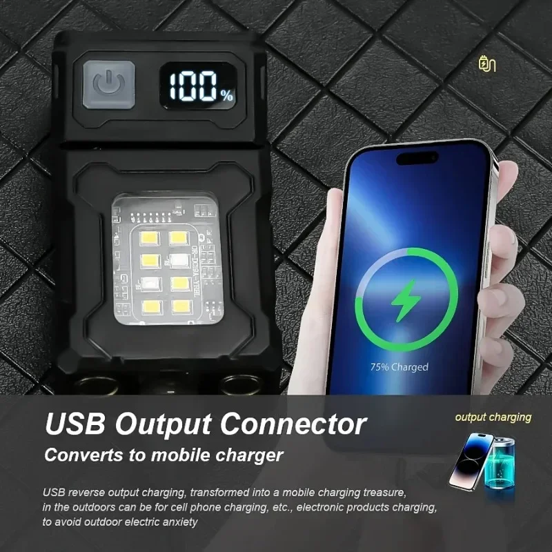 Mini LED-handzaklampen USB opl - Outdoor Camping Lantern recensie en prijs