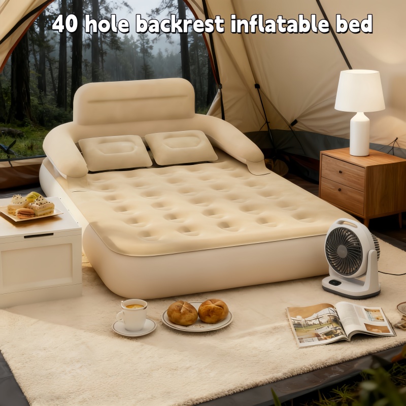 Opblaasbaar tweepersoons campi - Outdoor Camping Carpet recensie en prijs