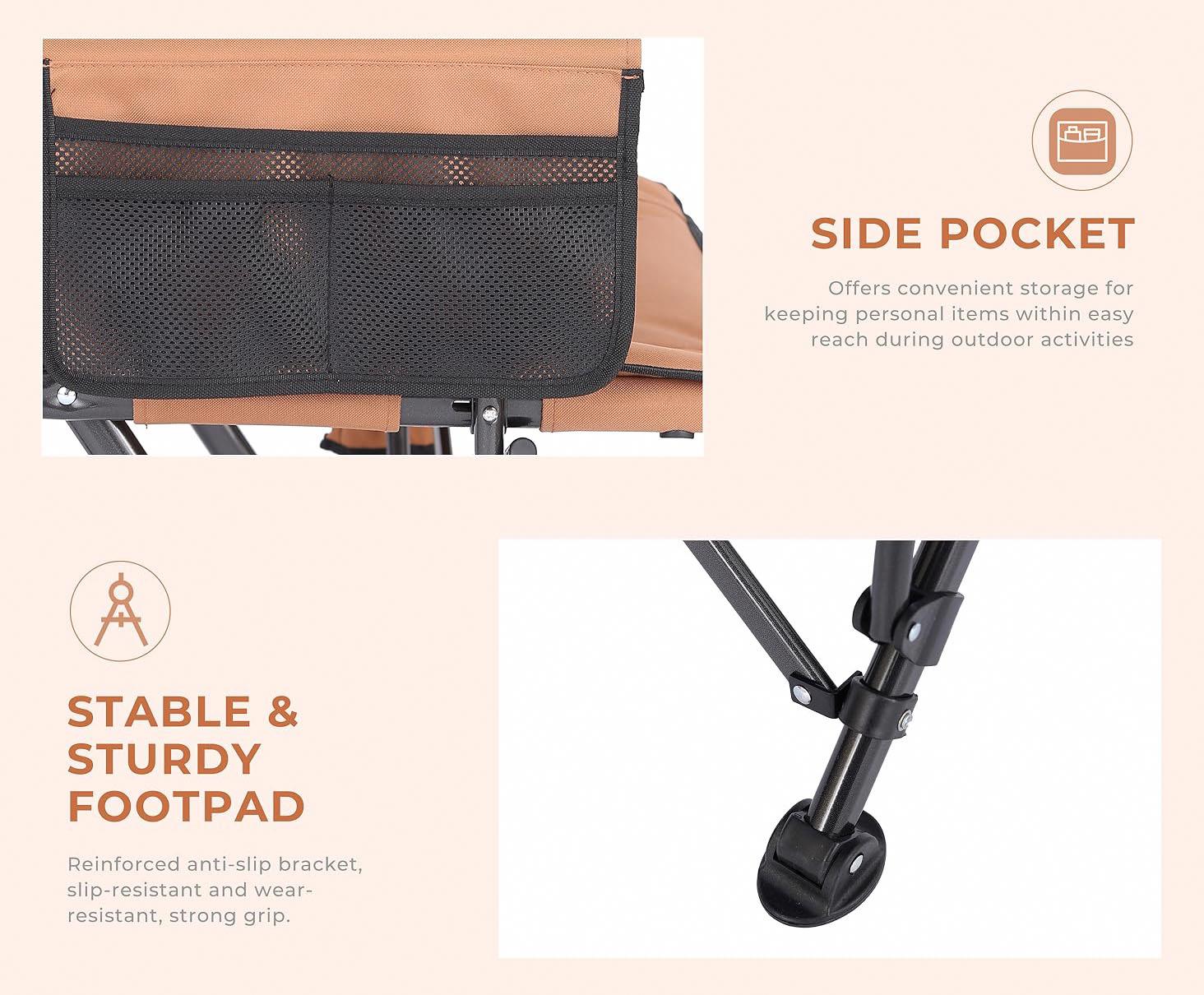 Luxe, verstelbare, draagbare,  - Quality Outdoor Camping Chairs recensie en prijs