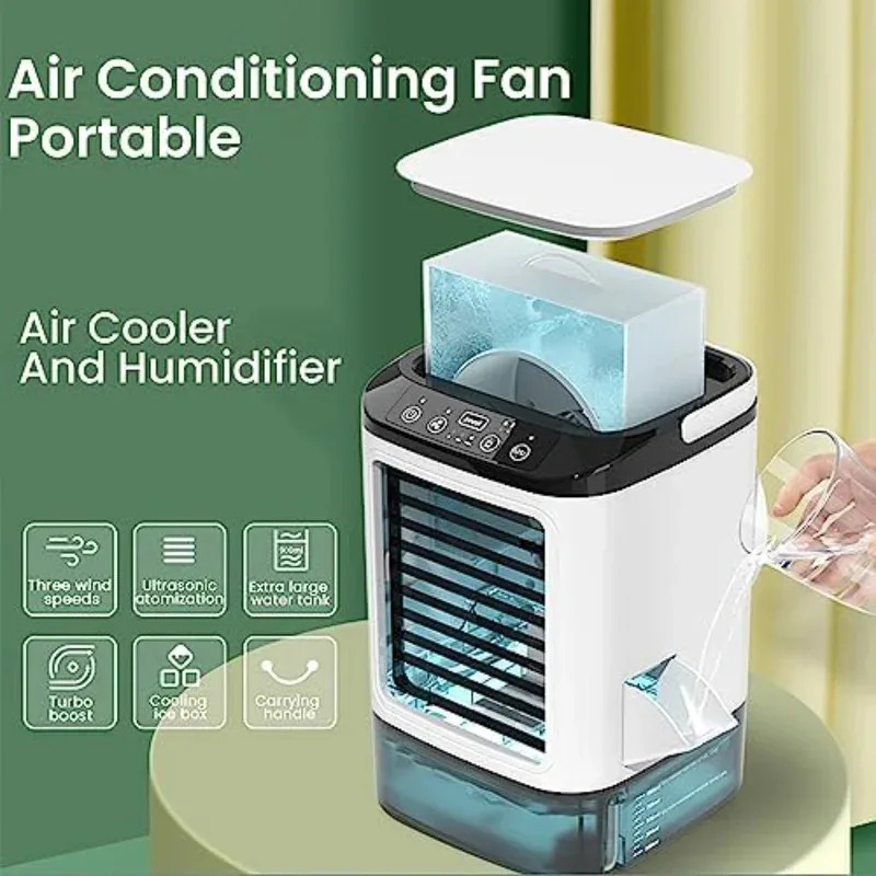 2025 Nieuwste draagbare mini-a - Outdoor Camping Air Conditioner recensie en prijs