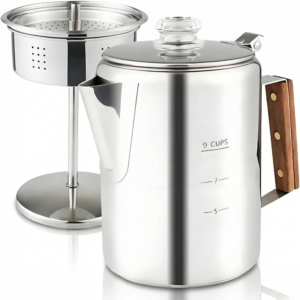 Campingpercolator met 9-kops c - Camp Percolator Coffee recensie en prijs