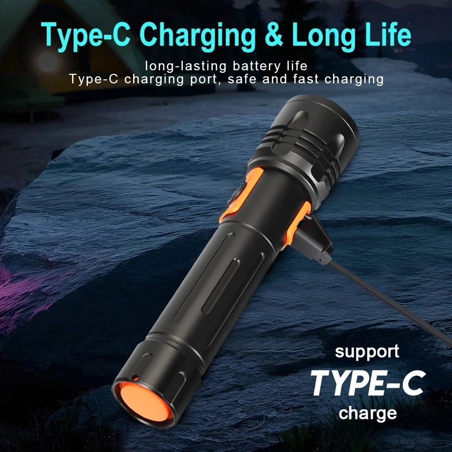 Krachtige LED-zaklamp Oplaadba - Outdoor Camping Lantern recensie en prijs