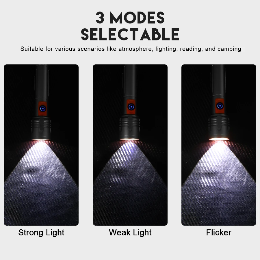Krachtige LED-zaklamp Oplaadba - Outdoor Camping Lantern recensie en prijs