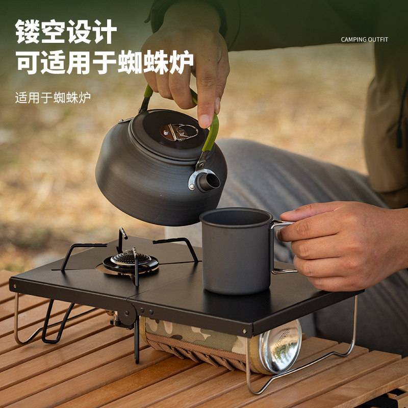 Zwarte opvouwbare hittebestend - Outdoor Camping Cooking Table recensie en prijs