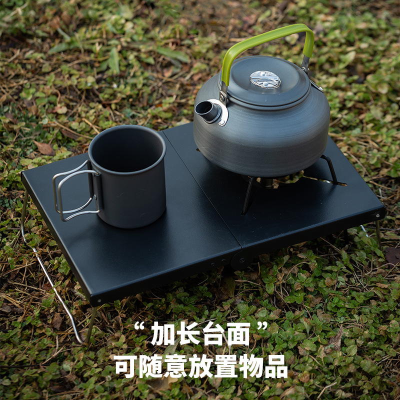 Zwarte opvouwbare hittebestend - Outdoor Camping Cooking Table recensie en prijs
