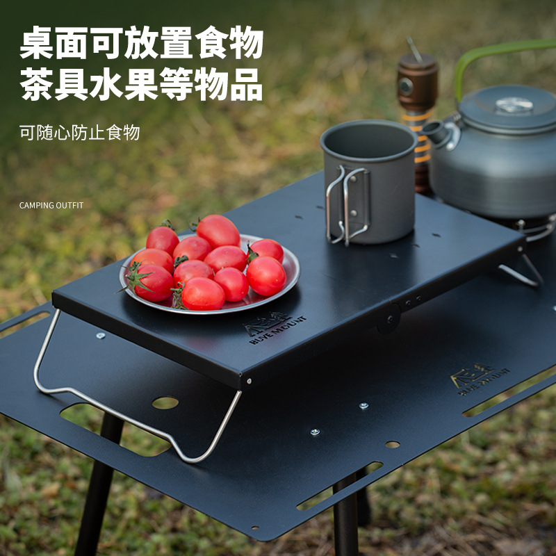 Zwarte opvouwbare hittebestend - Outdoor Camping Cooking Table recensie en prijs