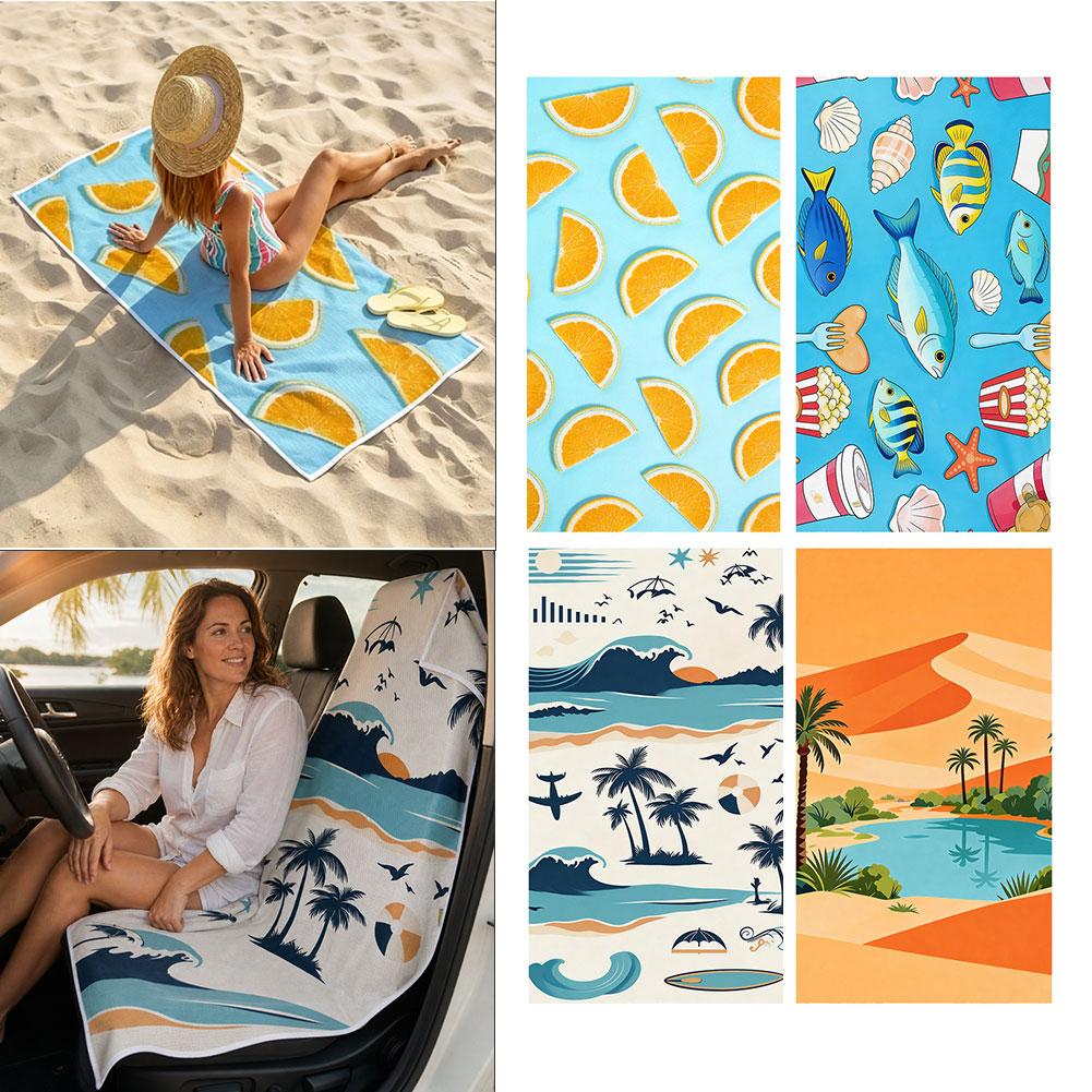 2-in-1 strandhanddoek autostoe - Outdoor Camping Carpet recensie en prijs