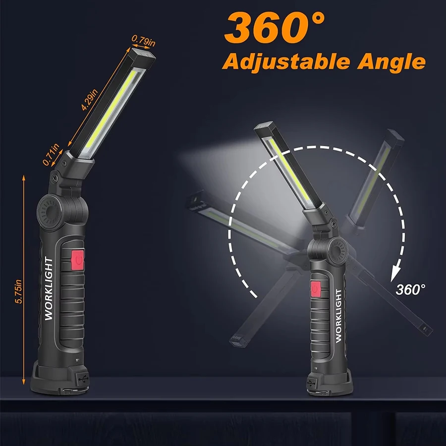 Oplaadbare magnetische werklam - Outdoor Camping Lantern recensie en prijs