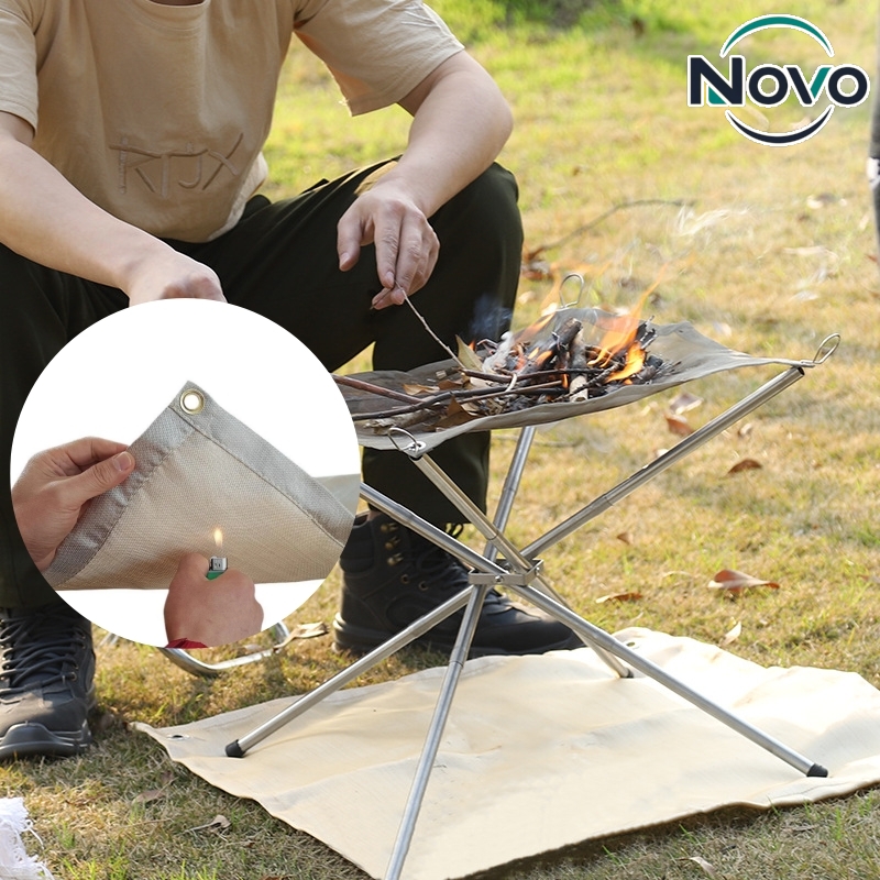 Vuurvaste mat voor buitenkampe - Outdoor Camping Grill recensie en prijs