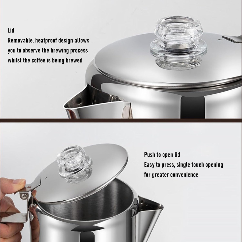 Campingpercolator met 9-kops c - Camp Percolator Coffee recensie en prijs