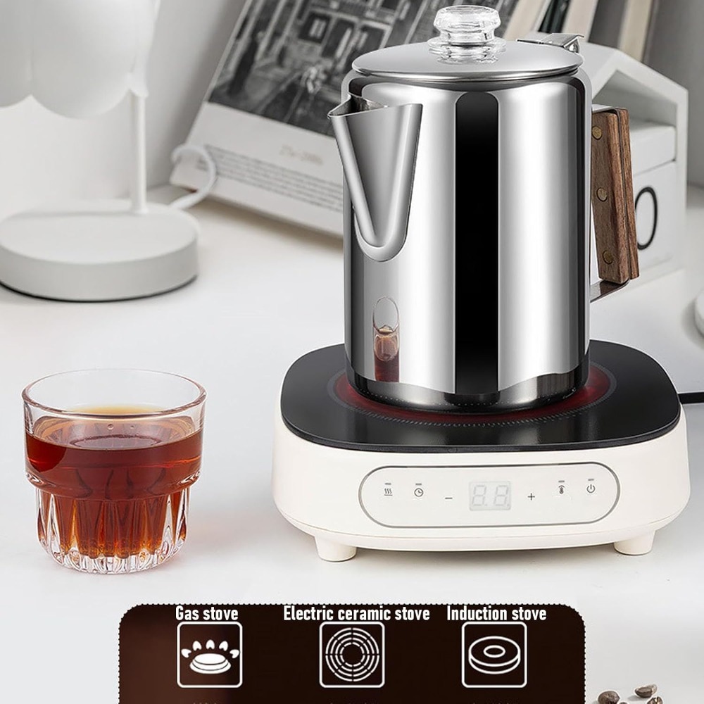 Campingpercolator met 9-kops c - Camp Percolator Coffee recensie en prijs