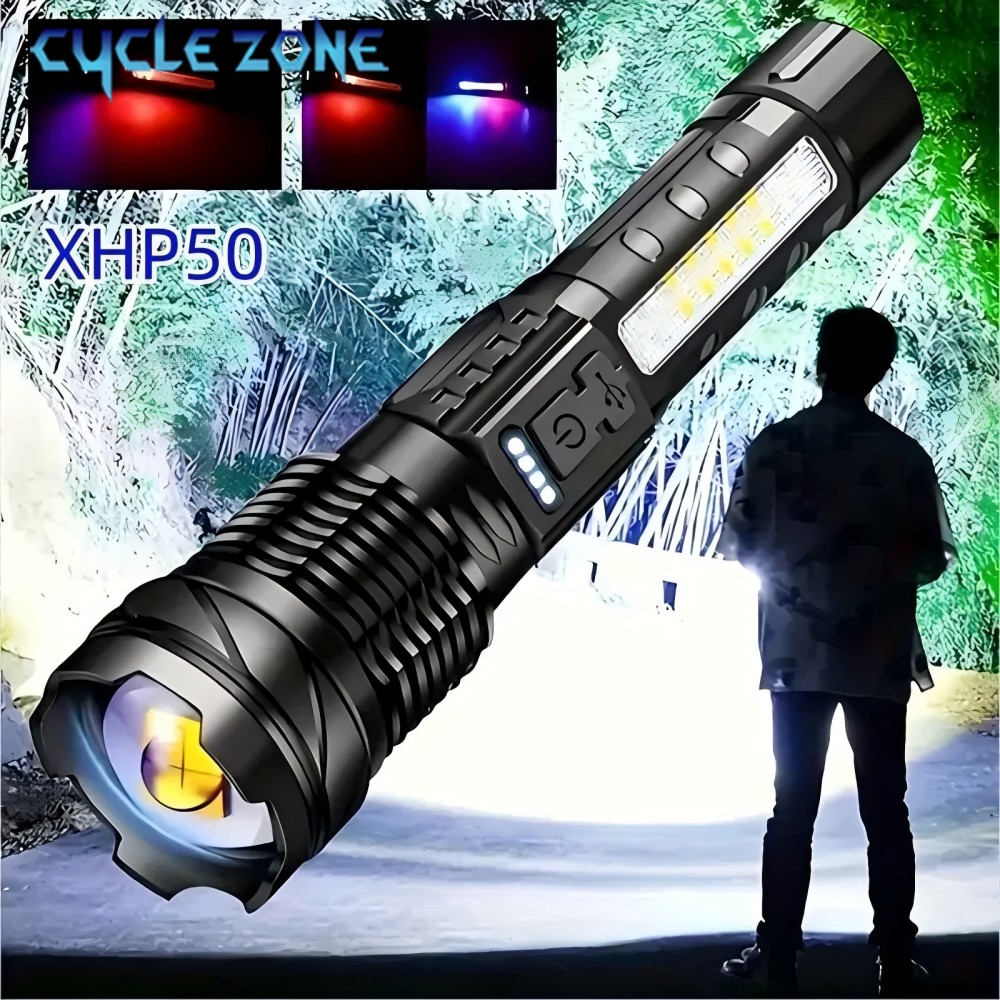 XHP50 Zaklamp Zoombare zaklamp - Outdoor Camping Zone recensie en prijs