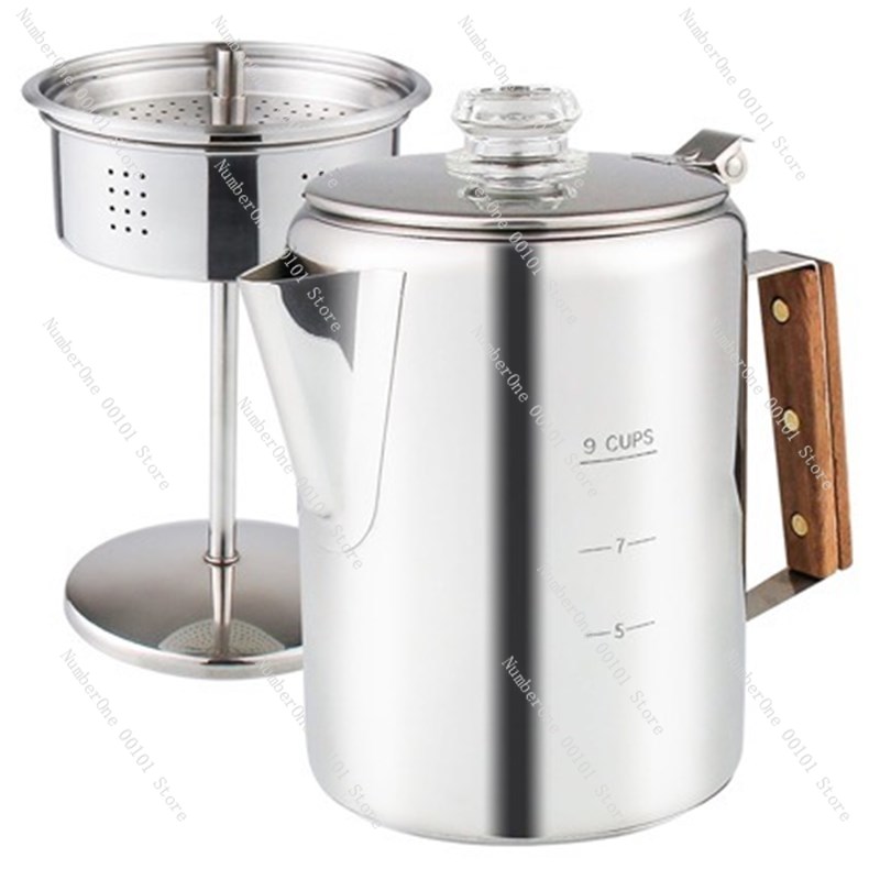 Koffiepercolators voor op het  - Camp Percolator Coffee recensie en prijs