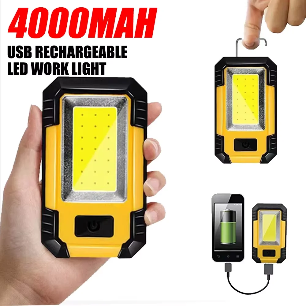 Oplaadbare 4000mAh werklamp, s - Outdoor Camping Lantern recensie en prijs