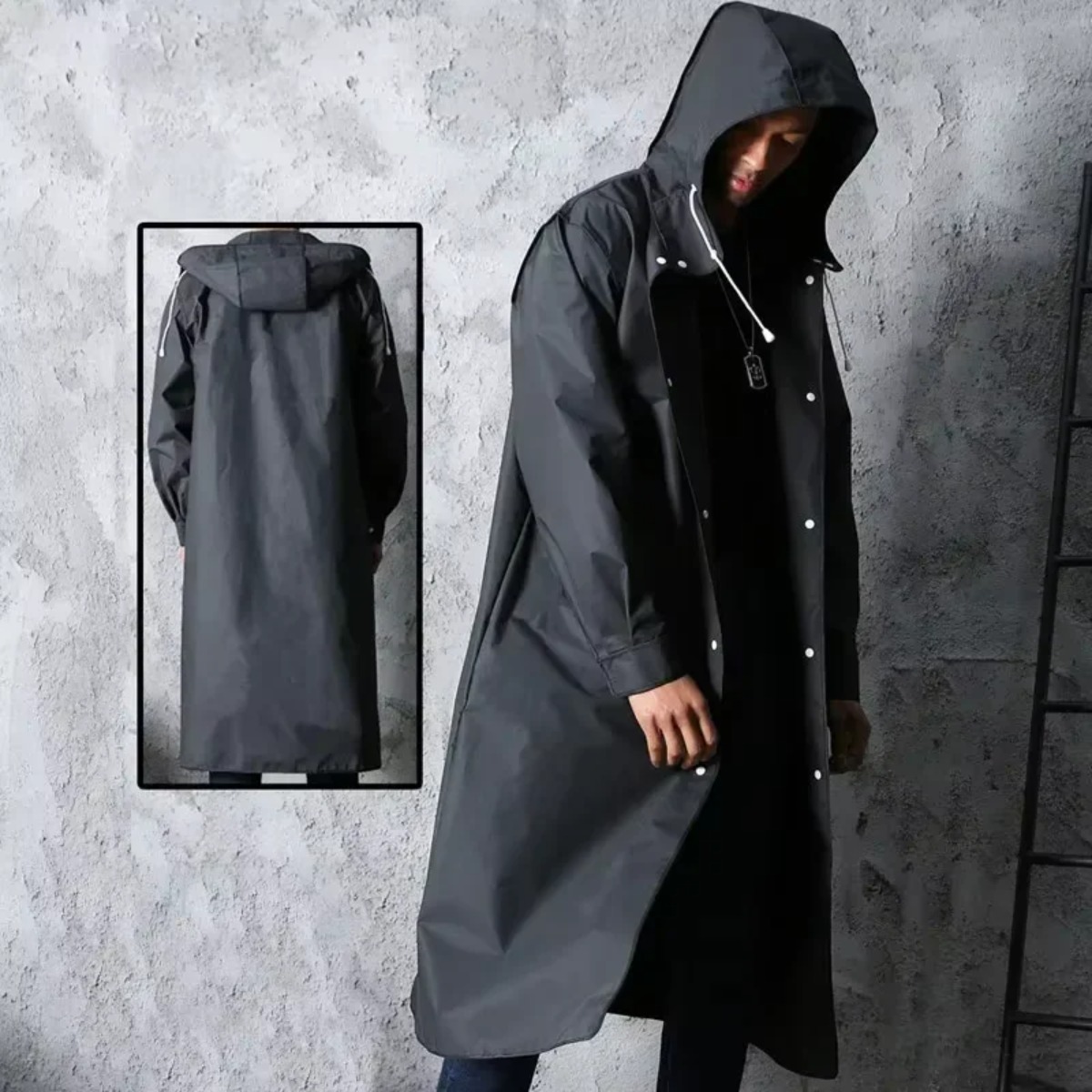 Modieuze waterdichte regenjas  - Camping Rain Poncho recensie en prijs