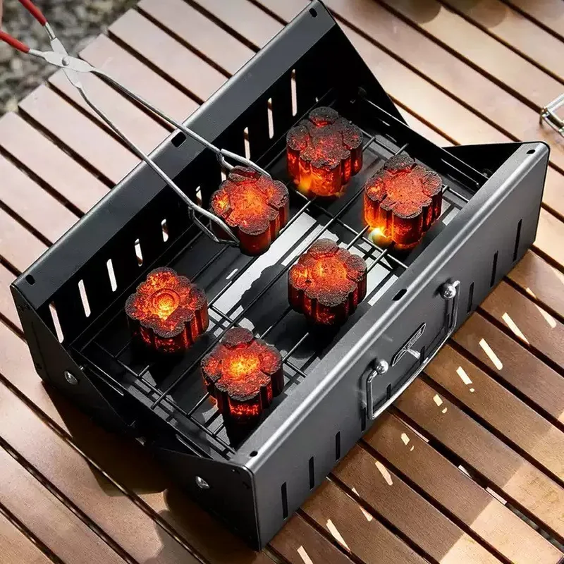 Draagbare, opvouwbare houtskoo - Outdoor Camping Grill recensie en prijs