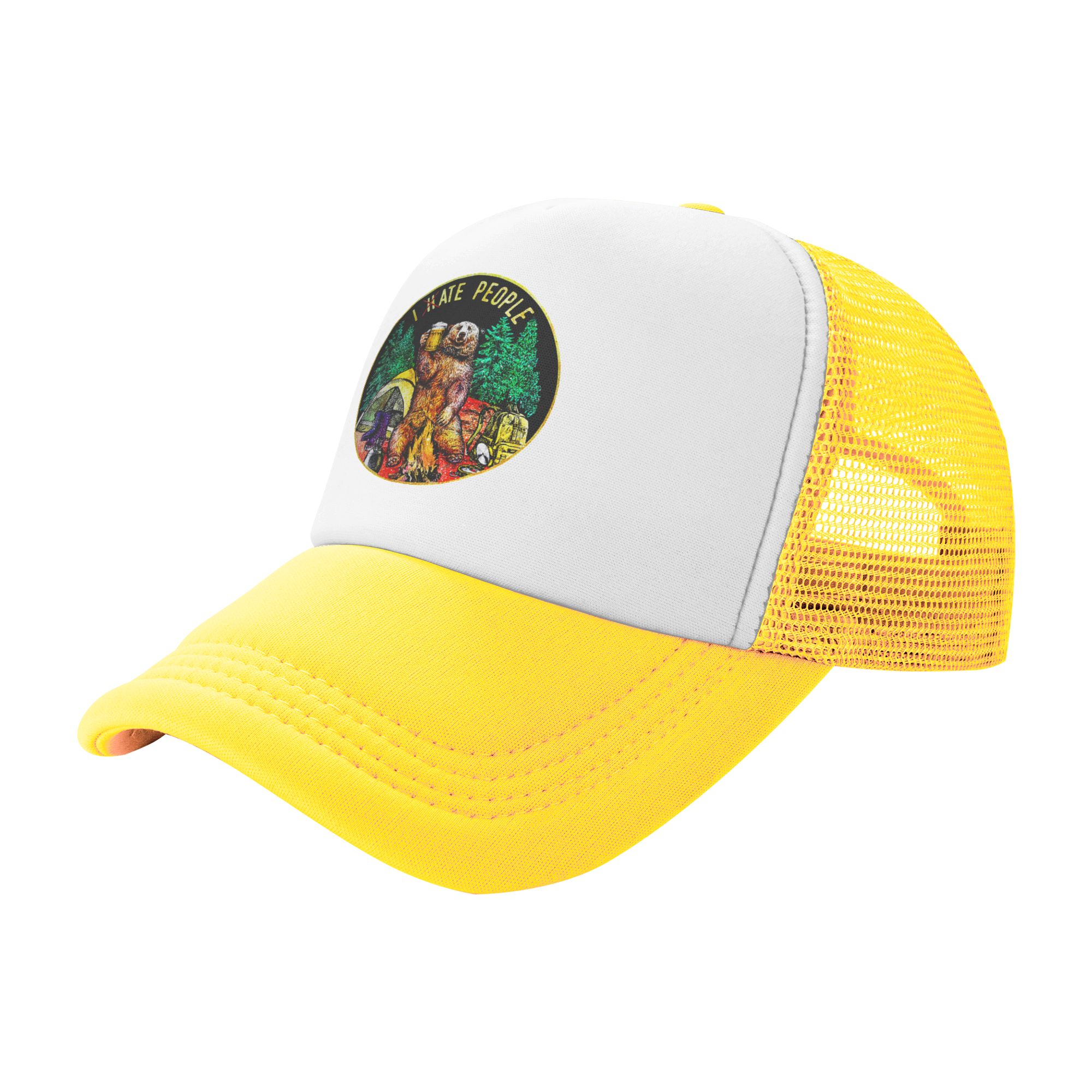 Ik haat mensen Bear Camping Ba - Outdoor Camping Hat recensie en prijs