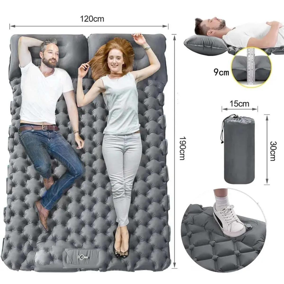 Enkel- en dubbel opblaasbaar l - Outdoor Camping Carpet recensie en prijs