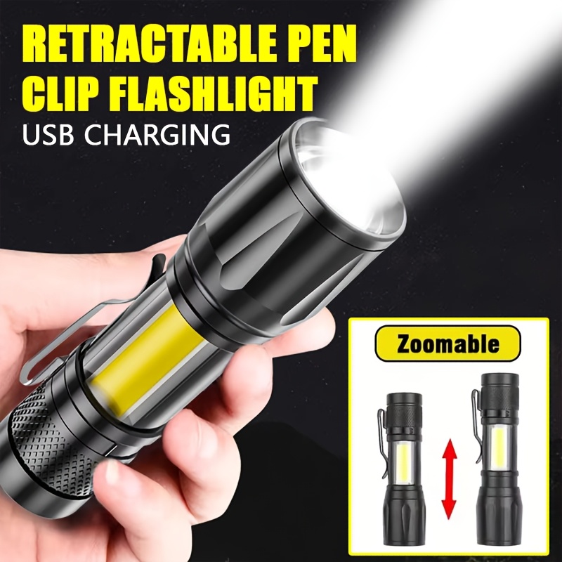 Mini LED-zaklamp COB-schijnwer - Outdoor Camping Lantern recensie en prijs