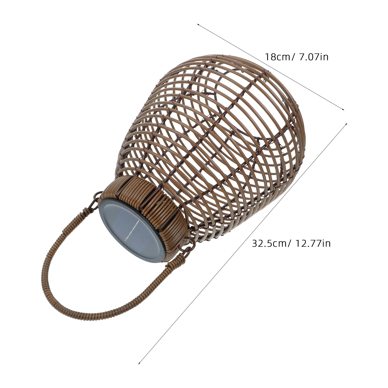 Lantaarn Solar Rotan Lamp Buit - Outdoor Camping Lantern recensie en prijs