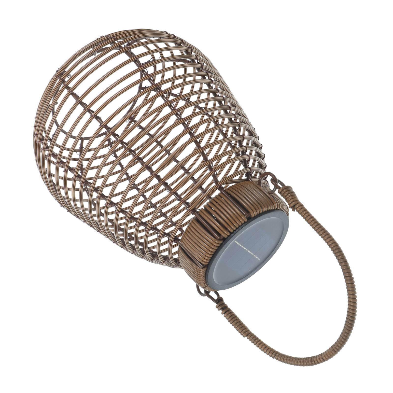 Lantaarn Solar Rotan Lamp Buit - Outdoor Camping Lantern recensie en prijs