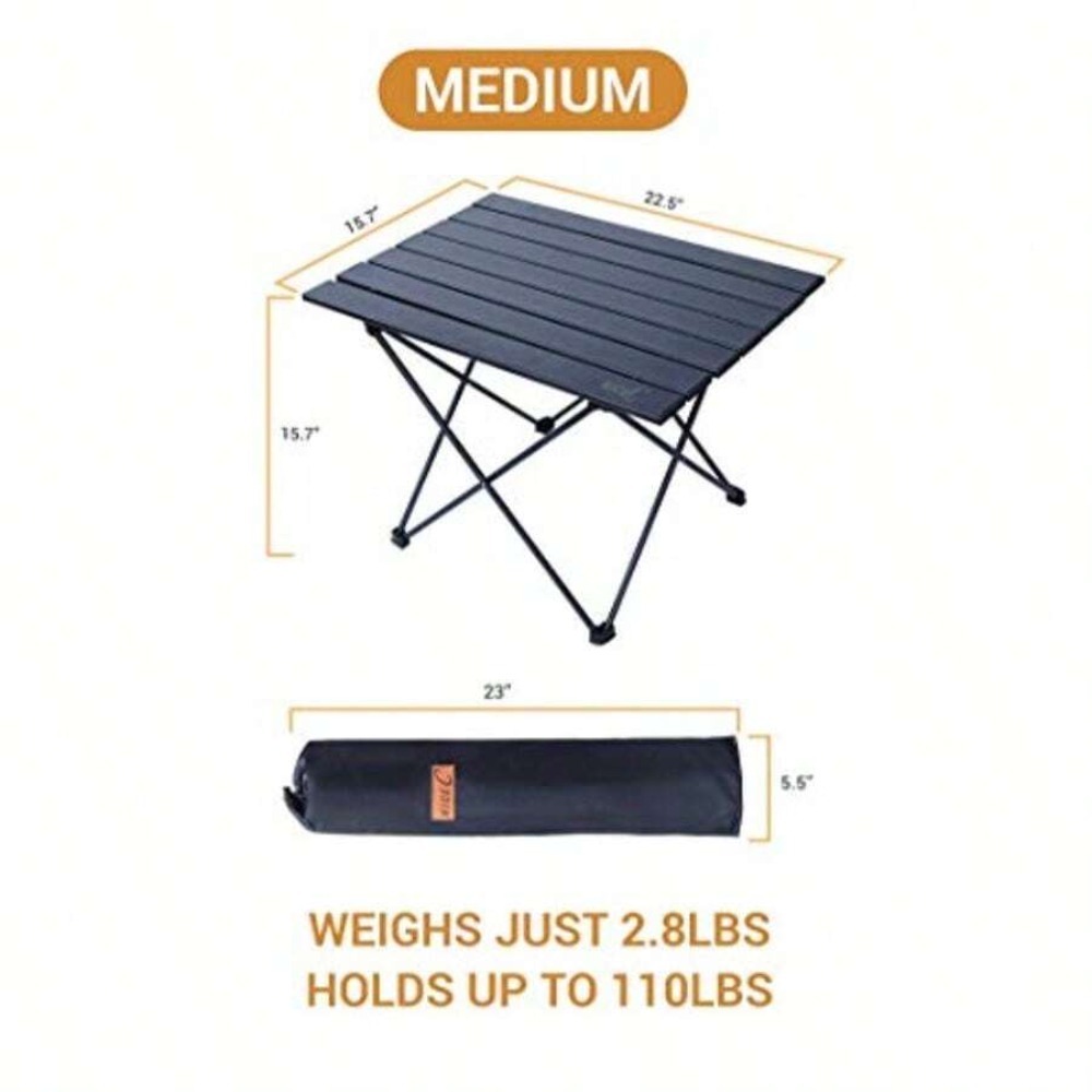 Ultralichte opvouwbare alumini - Outdoor Camping Cooking Table recensie en prijs
