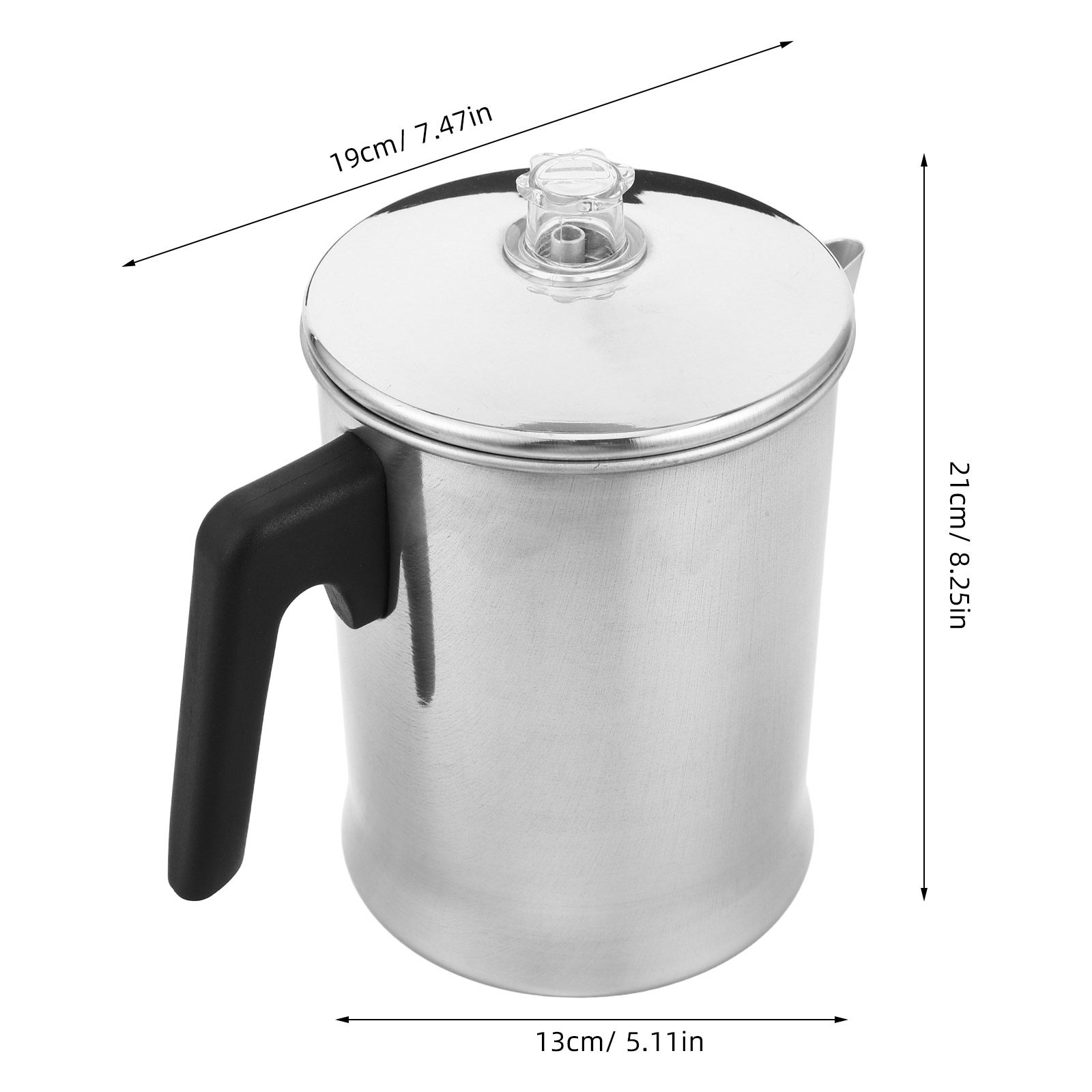 1,8L Aluminium Koffiepot Buite - Camp Percolator Coffee recensie en prijs