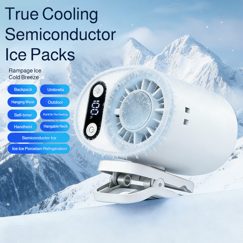 Halfgeleiderkoelclip op ventil - Outdoor Camping Air Conditioner recensie en prijs