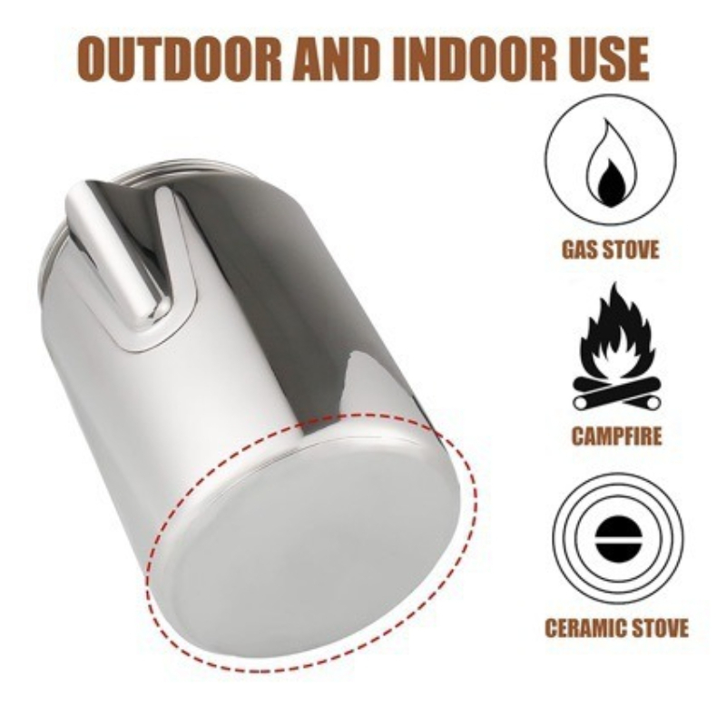 6-kops, 9-kops, 12-kops RVS ko - Camp Percolator Coffee recensie en prijs