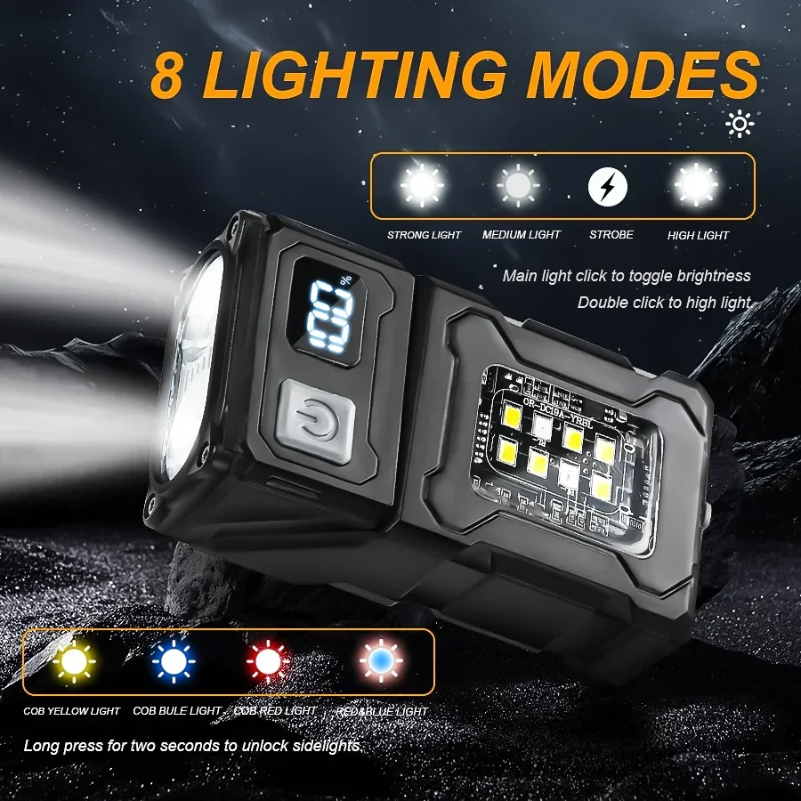 Draagbare LED COB-zaklamp Opla - Outdoor Camping Hat recensie en prijs