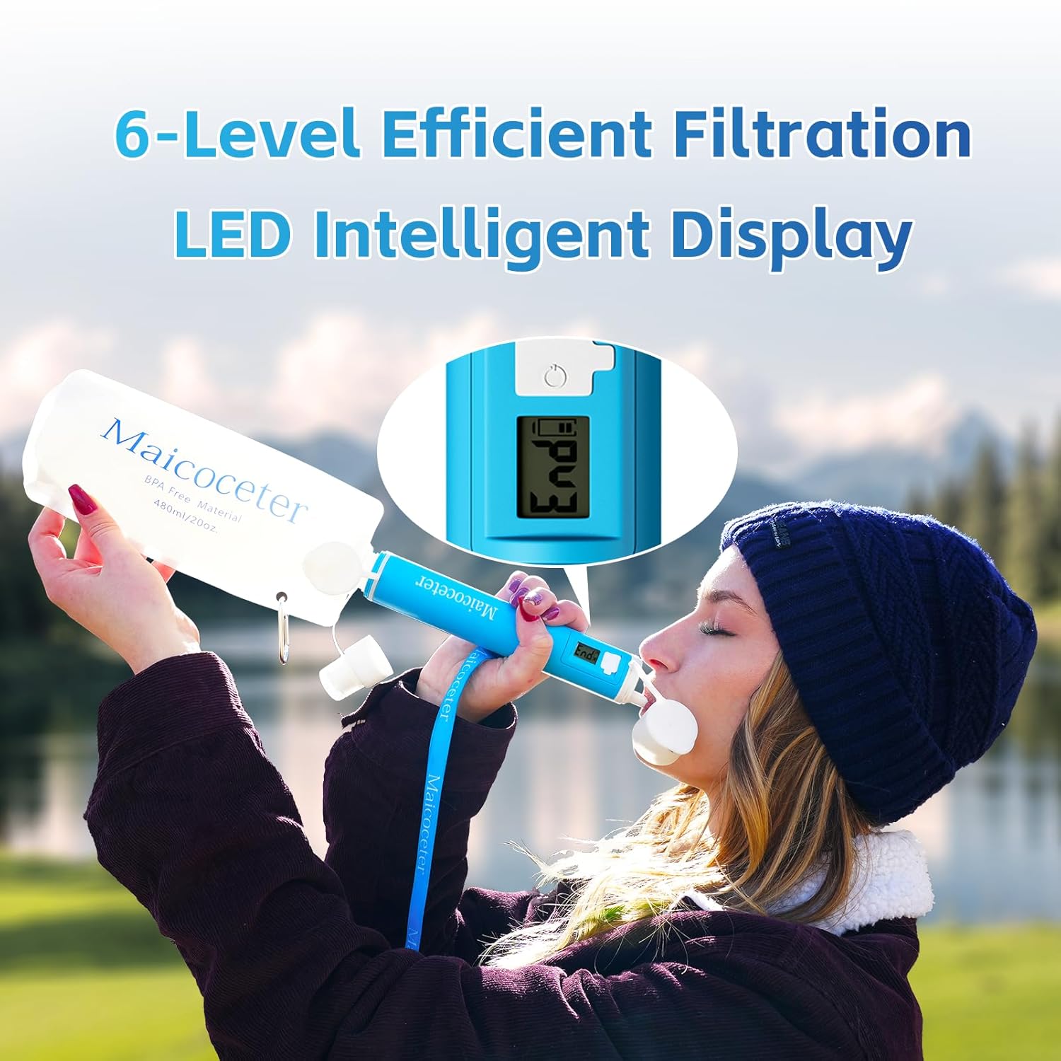 Waterfiltratie-set met LED-sta - Survival Kit recensie en prijs
