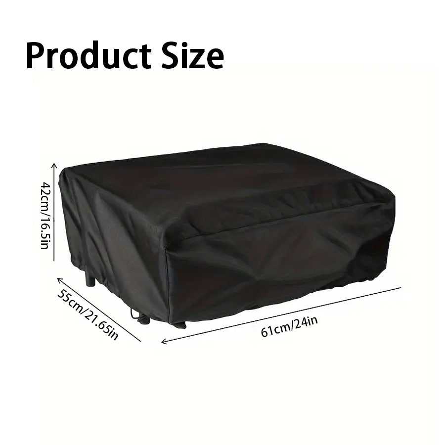 1 stuk zwarte ovenbeschermhoes - Outdoor Camping Grill recensie en prijs