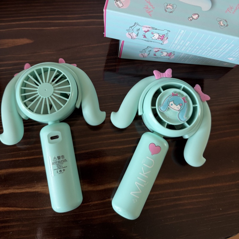 Hatsune Miku Mini Handheld Fan - Outdoor Camping Fire recensie en prijs