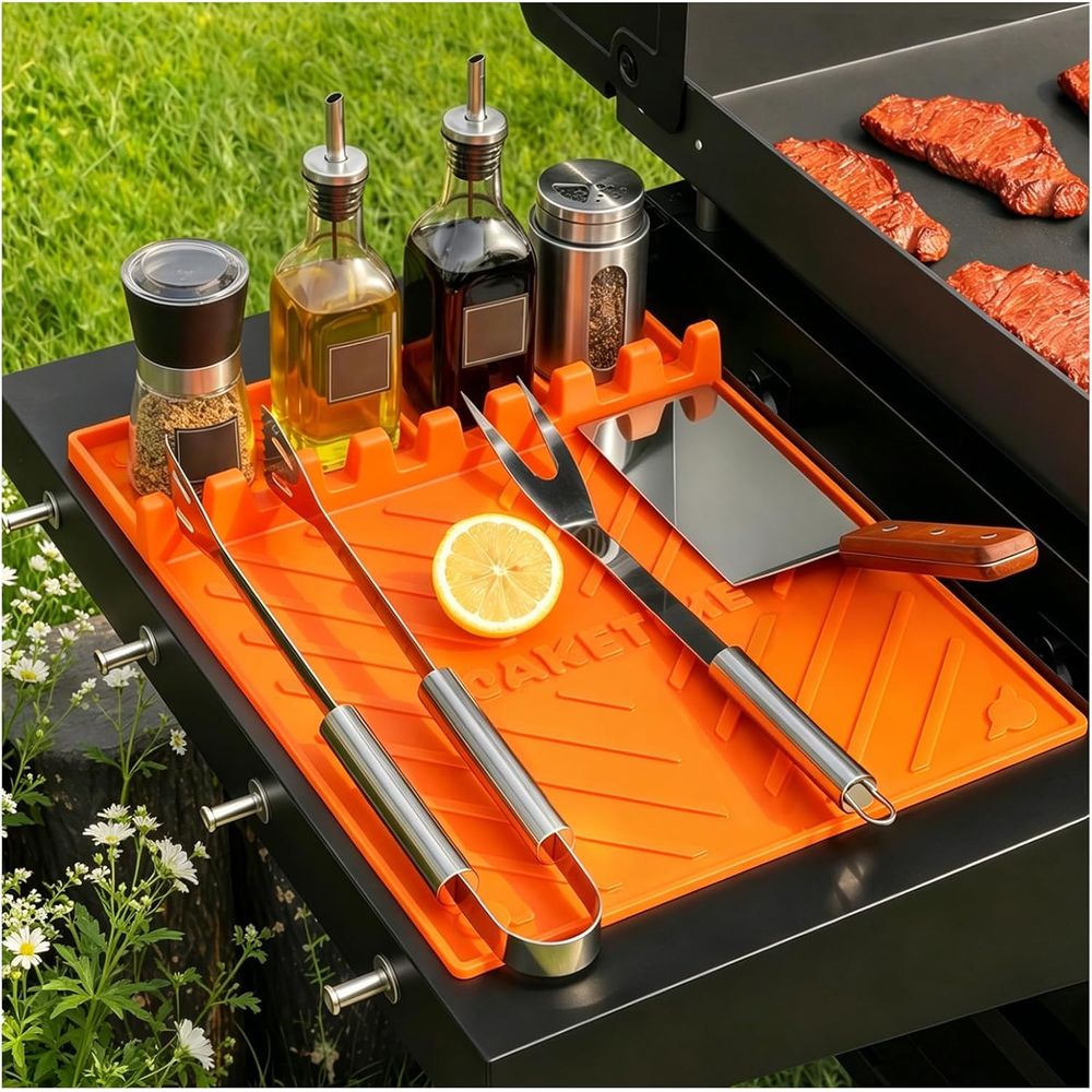 Siliconen grillmatten of acces - Outdoor Camping Grill recensie en prijs